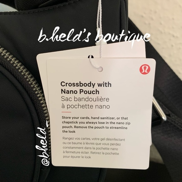 lululemon athletica Bags Lululemon Crossbody With Nano Pouch In